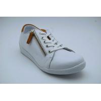 CHARLOTTE vit/brandy sneaker