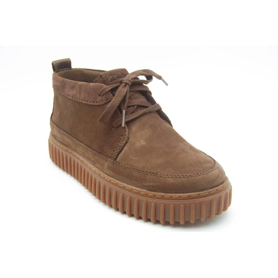 CLARKS brun TORHILL LACE HIGH