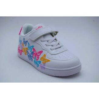 DUFFY vit sneaker fjärilar