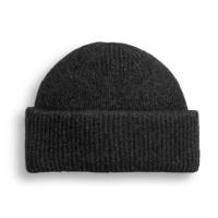 HK svart WOOL/MOHAIR MÖSSA