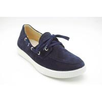 LEGERO blå SILENCE seglarloafer