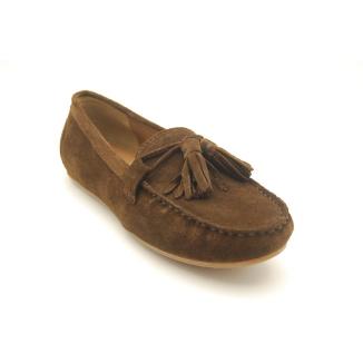 PARK WEST brun loafer toffsar