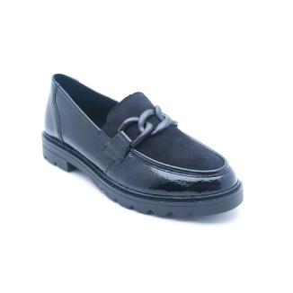 REMONTE svart loafer kedja