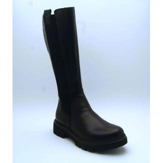 REMONTE svart stövel resår