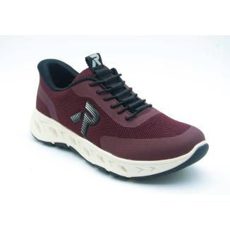 RIEKER SPORT vinröd sneaker