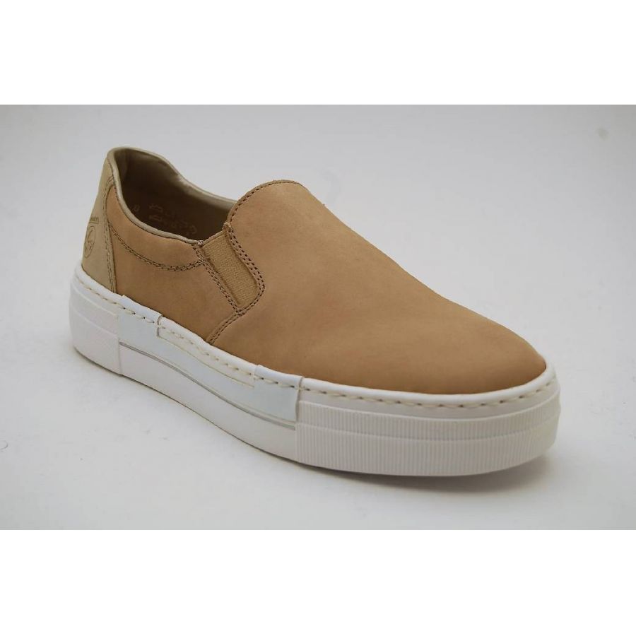 RIEKER beige slipon