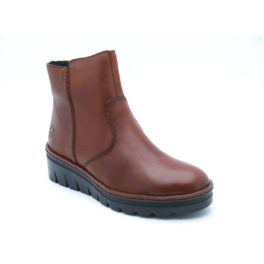 RIEKER brun boots kilklack