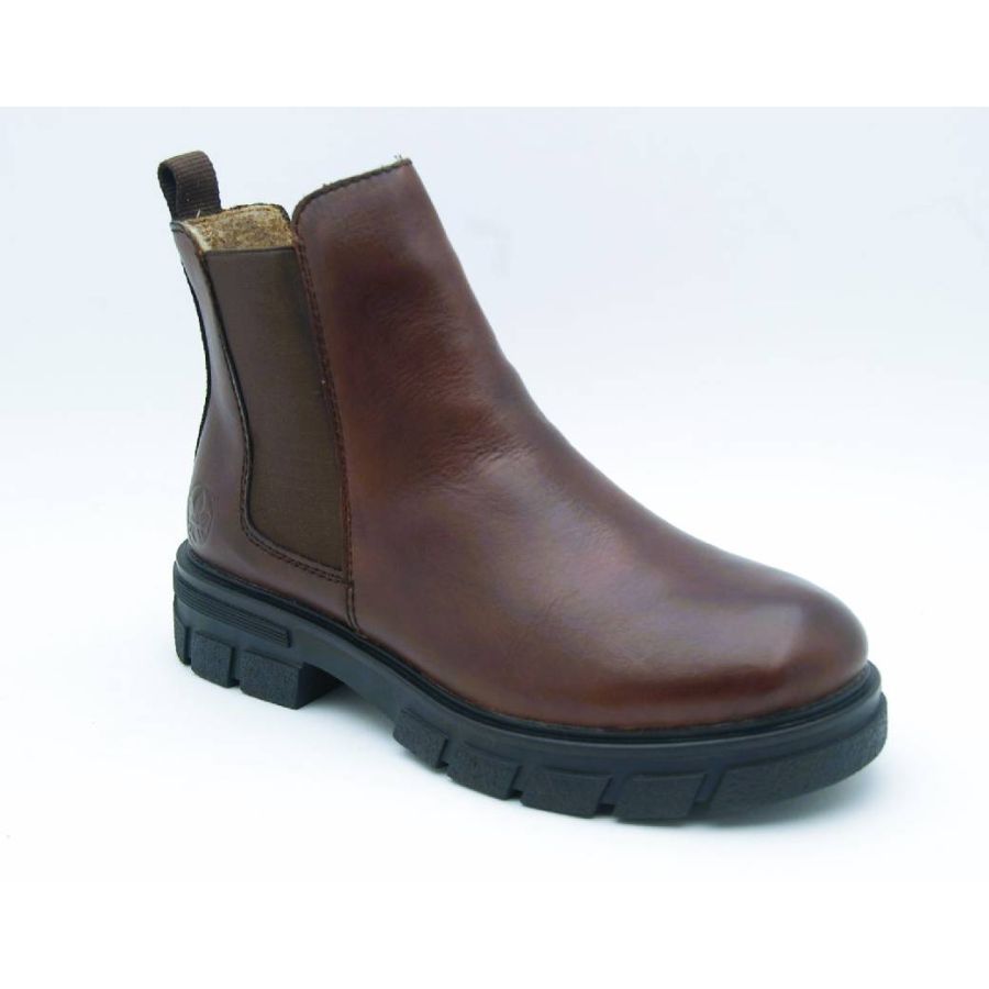 RIEKER brun chelseaboots