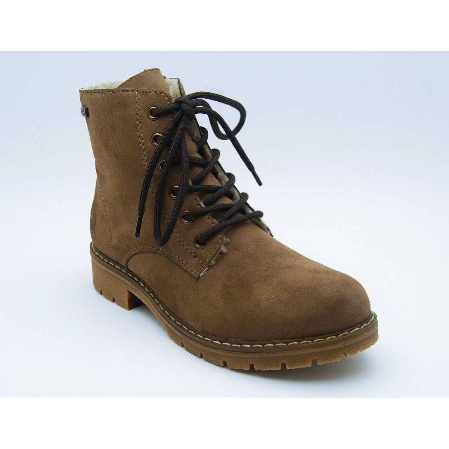 RIEKER brun känga TEX