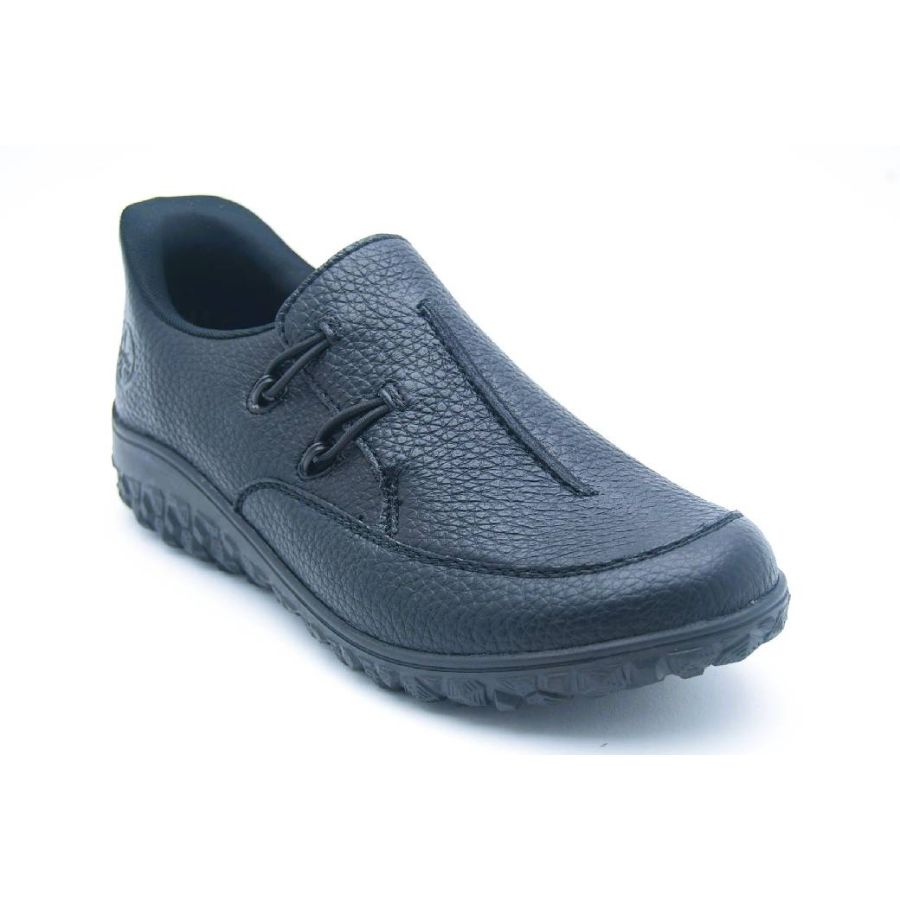 RIEKER svart BRED LÄST R2G