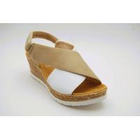 RIEKER beige/vit sandalett vit