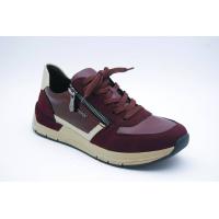 RIEKER bordå sneaker dragkedja