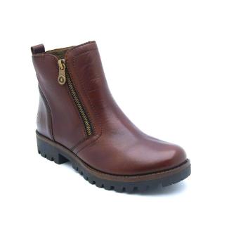 RIEKER brun boots dragkedja