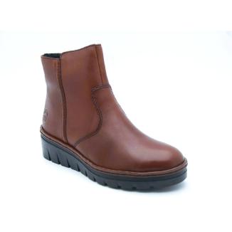 RIEKER brun boots kilklack