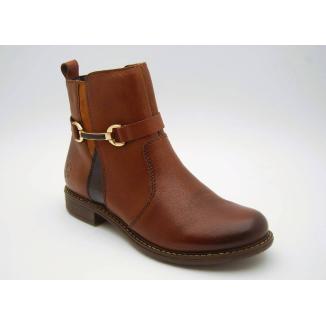 RIEKER brun BRED LÄST boots