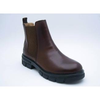 RIEKER brun chelseaboots grov