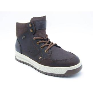 RIEKER brun snörkänga TEX