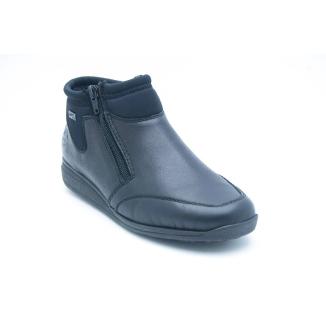 RIEKER svart BRED LÄST TEX