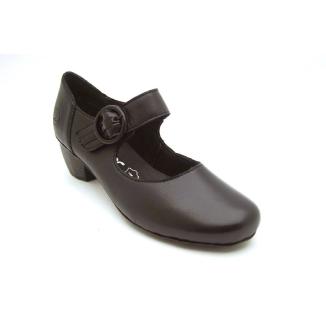 RIEKER svart DANSSULA pumps