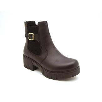 RIEKER svart grov boots