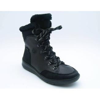 RIEKER svart känga TEX