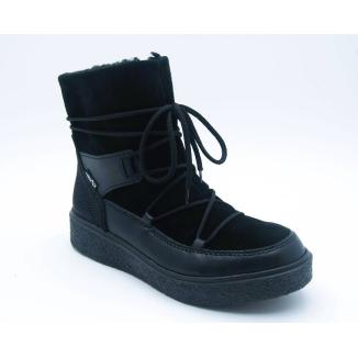 RIEKER svart känga TEX