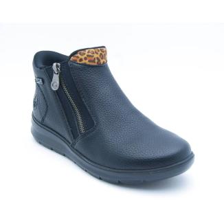 RIEKER svart känga TEX R2Go