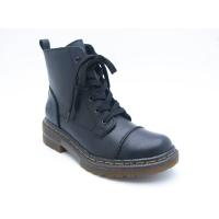 RIEKER svart snörkänga