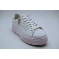 RIEKER vit sneaker dragkedja