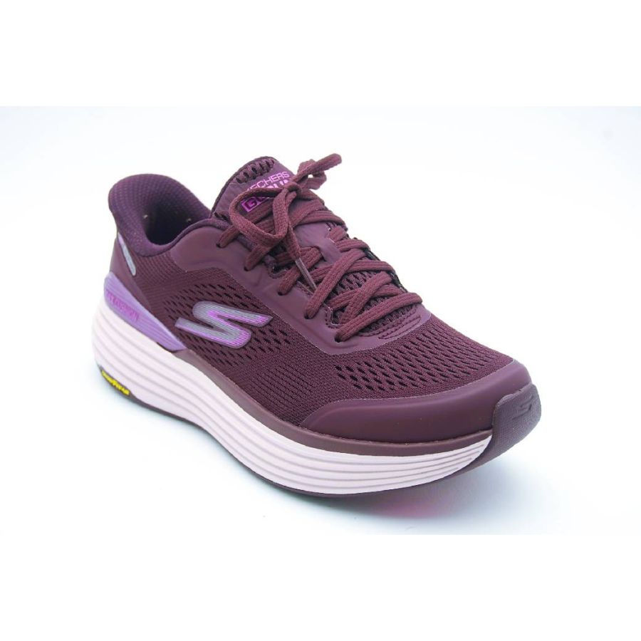 SKECHERS burgundy MAX CUSH SI