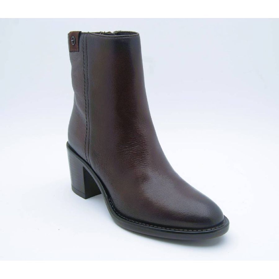 TAMARIS brun boots skinn