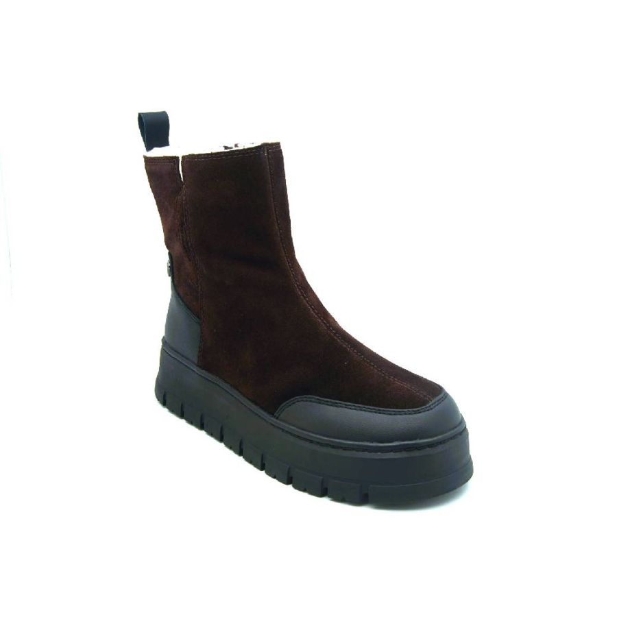 TAMARIS brun känga varmfodrad