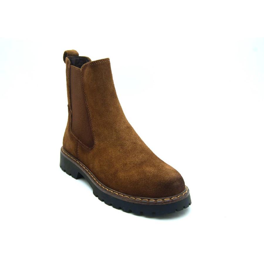 TAMARIS camel boots mocka