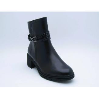TAMARIS svart boots omtag