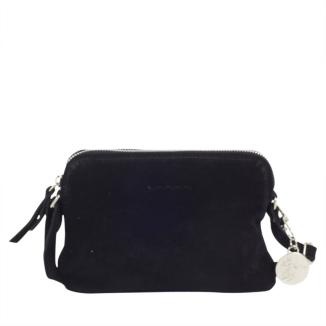 ULRIKA DESIGN svart mocka väska