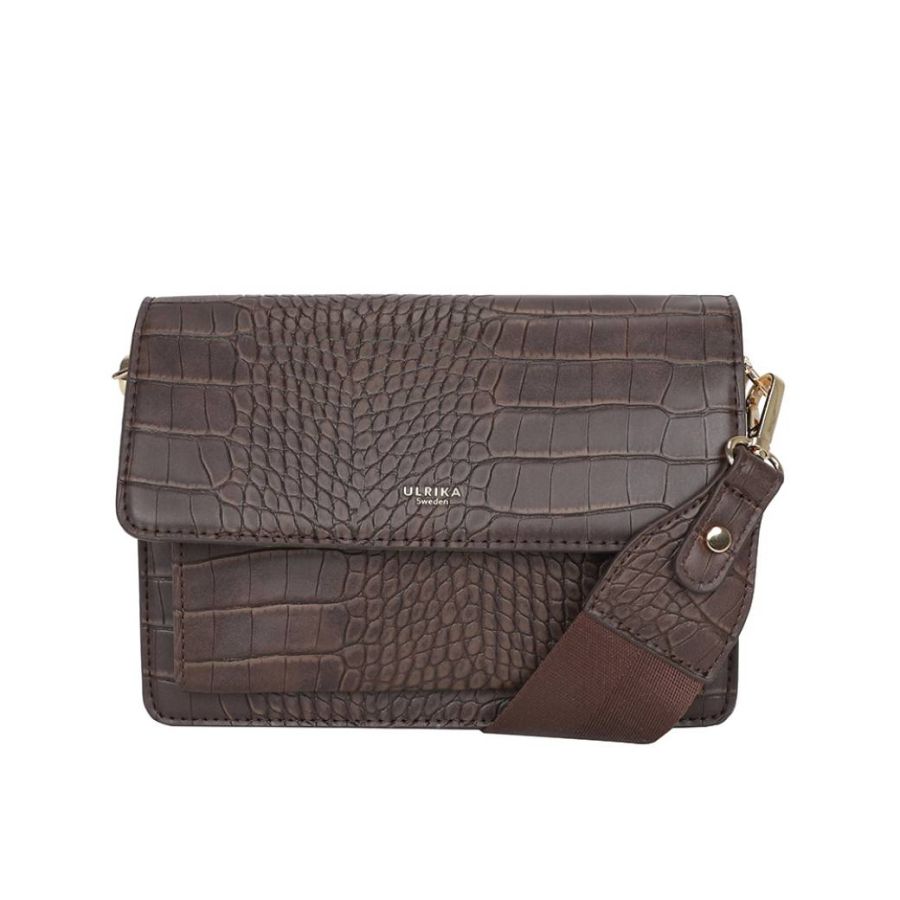 ULRIKA DESIGN brun CROCO