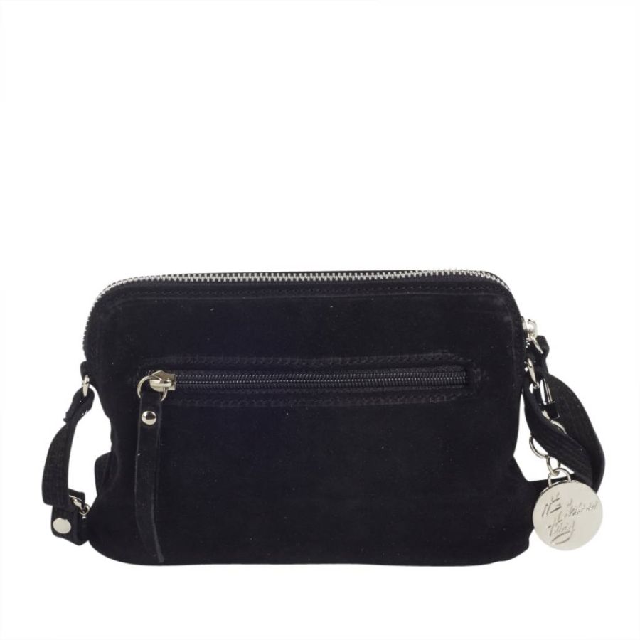 ULRIKA DESIGN svart mocka väska