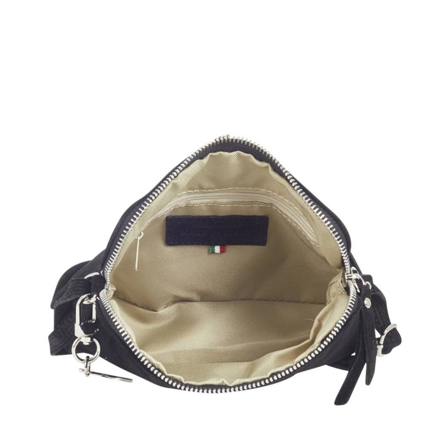 ULRIKA DESIGN svart mocka väska